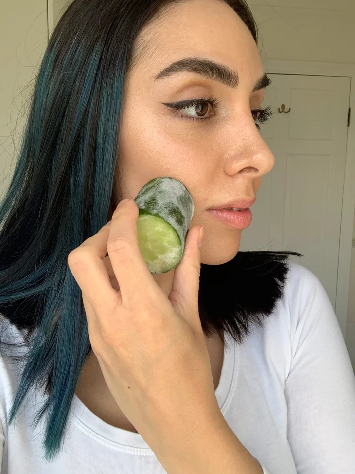 Rutina de cuidado facial natural